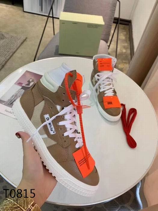 Off-White Beige High Court 3.0