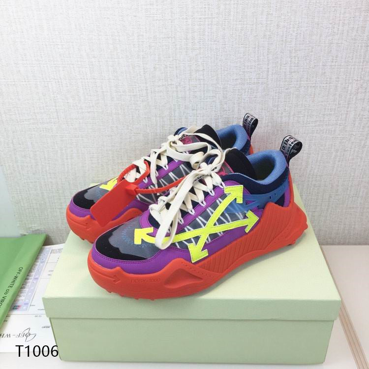 Off-White Purple, Orange, Blue & Yellow Odsy