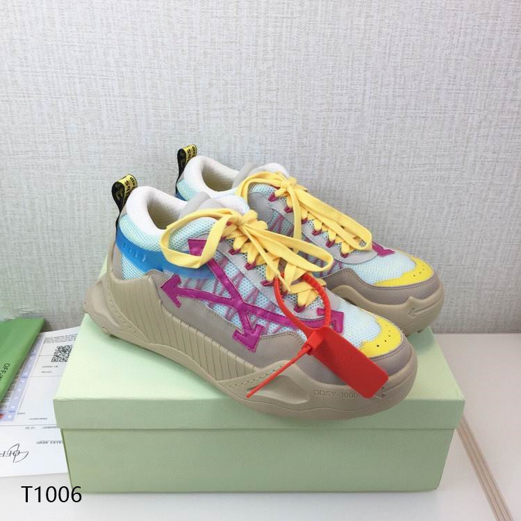 Off-White Grey, Purple, Blue & Yellow Odsy