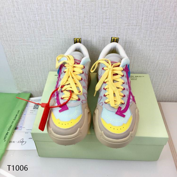 Off-White Grey, Purple, Blue & Yellow Odsy