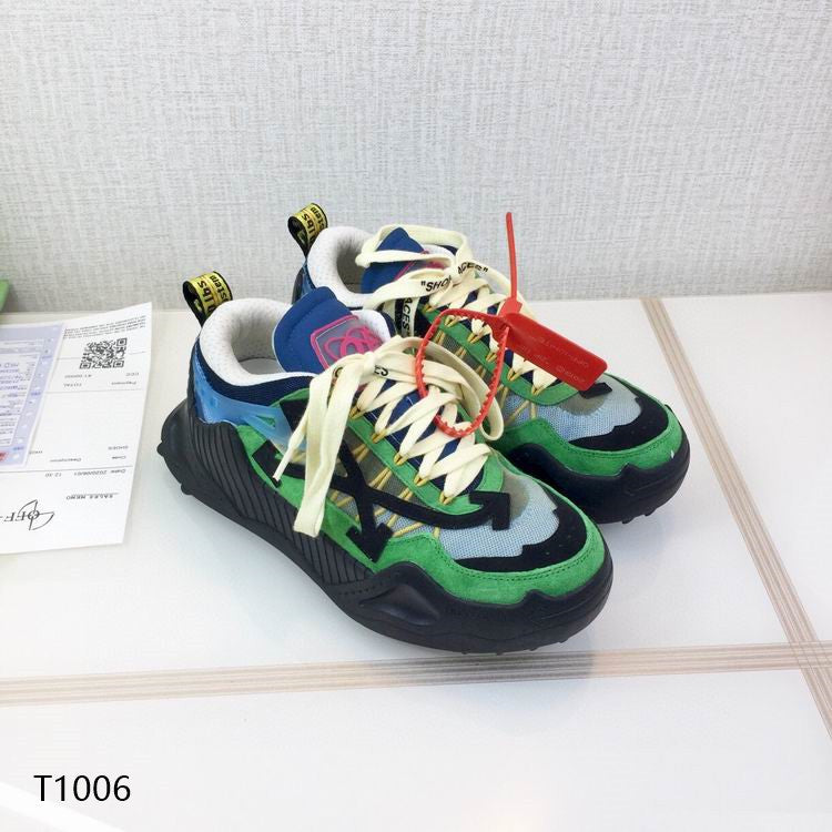 Off-White Green & Blue Odsy