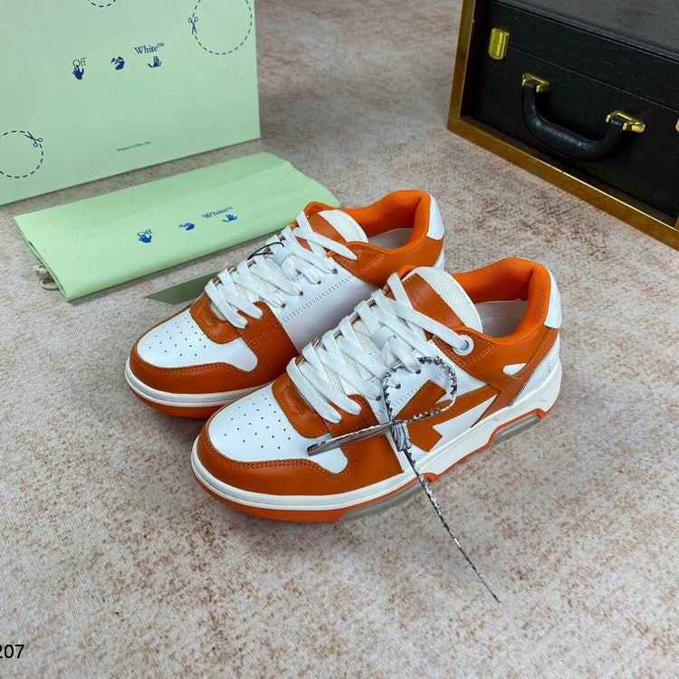 Off-White Orange & White Out Of Office