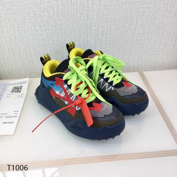 Off-White Blue Red & Green Odsy