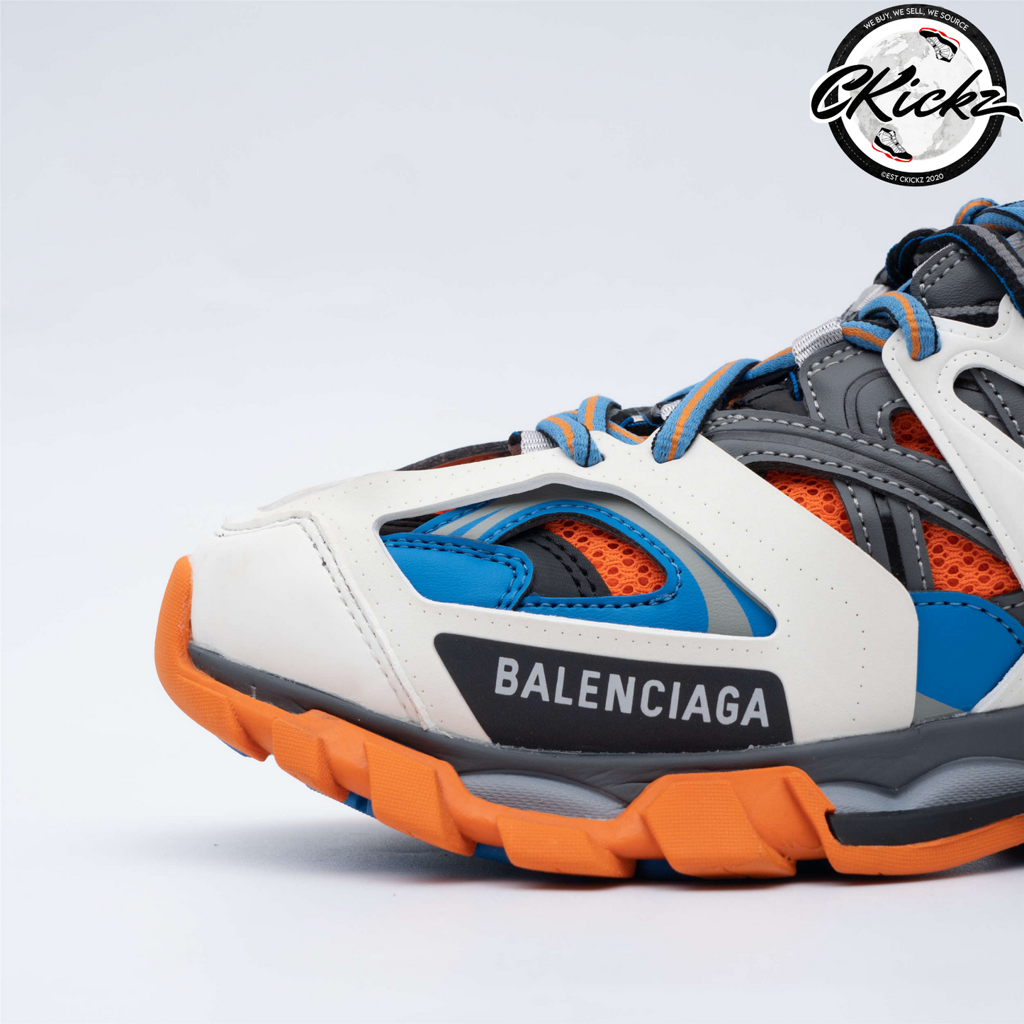 Balenci Track Orange Blue