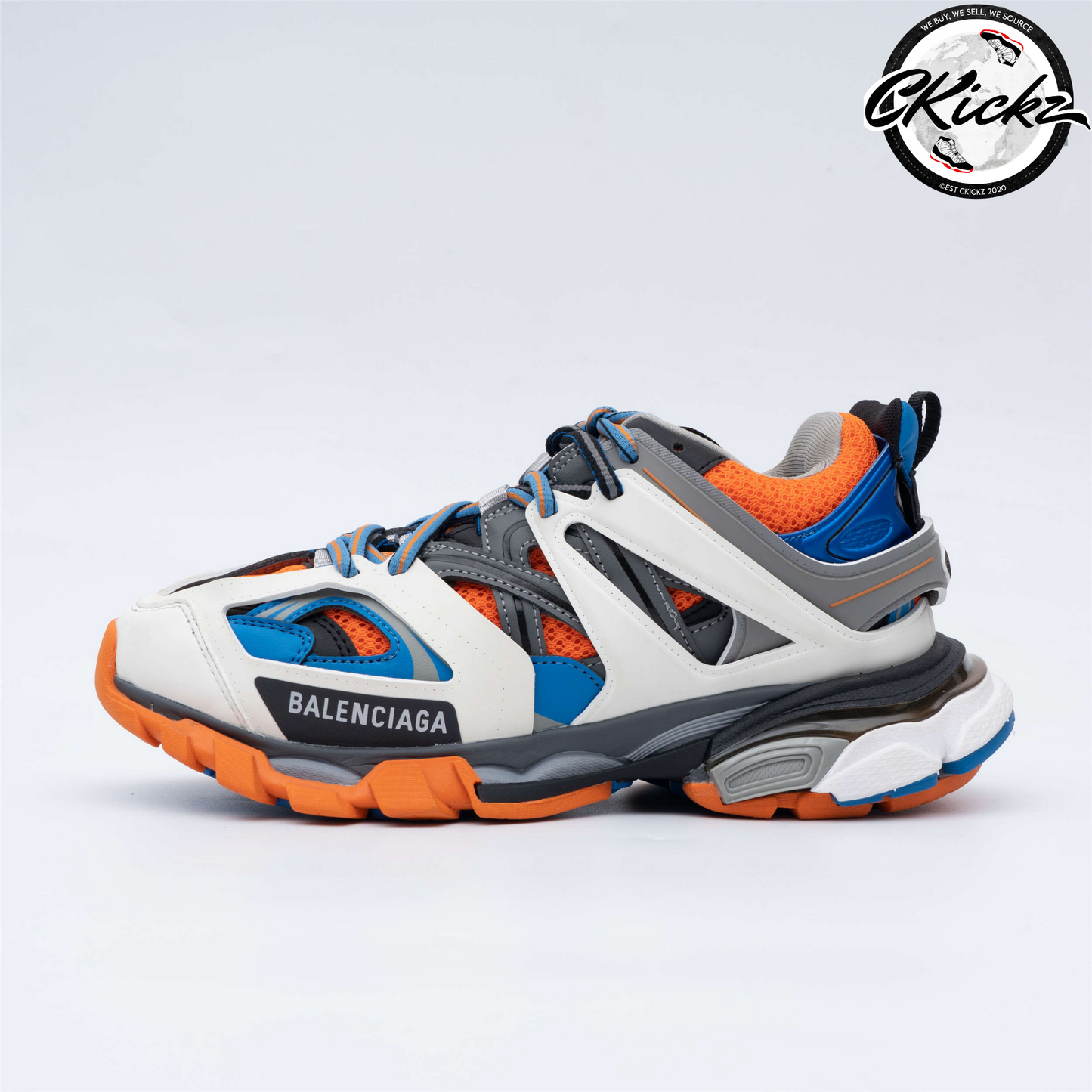 Balenci Track Orange Blue