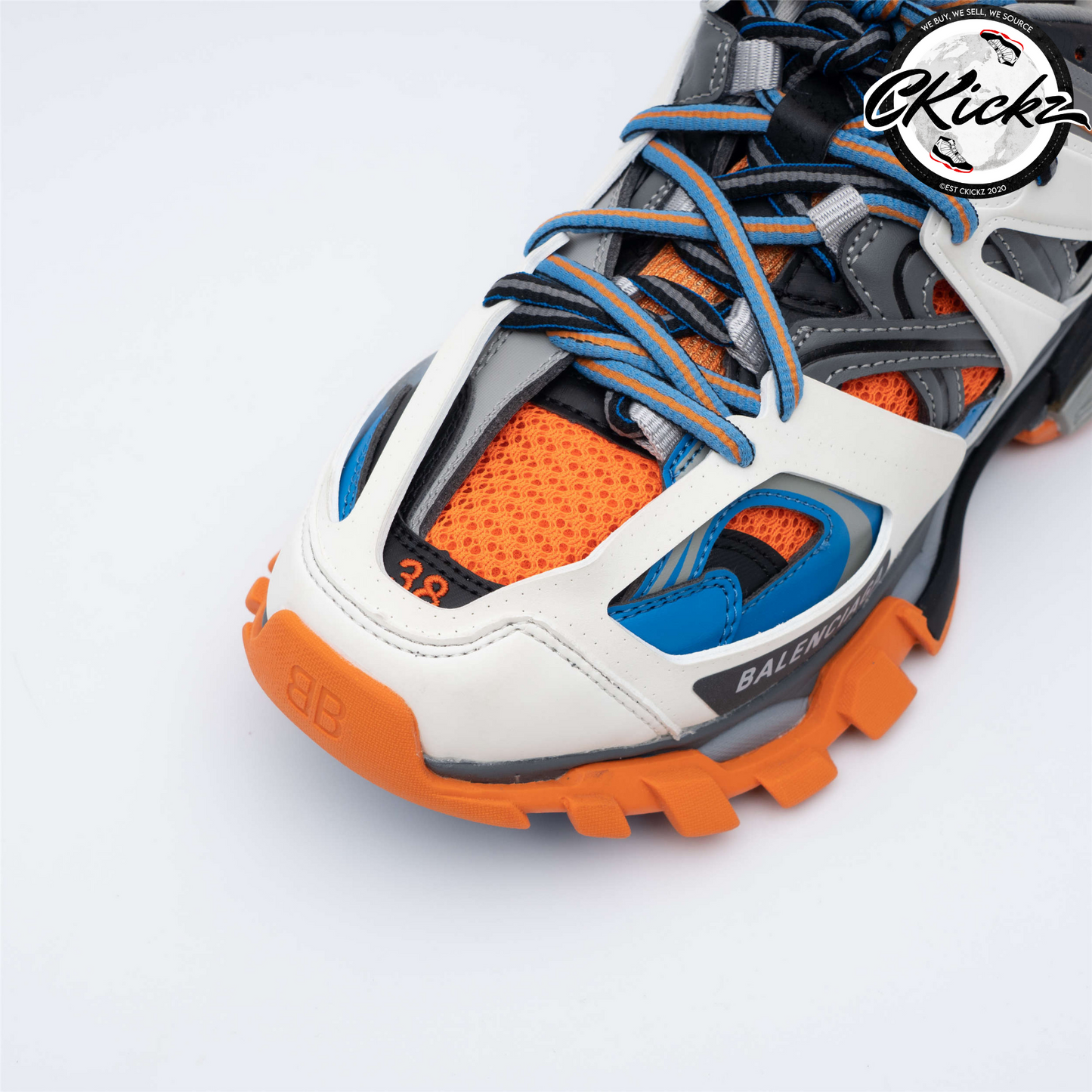 Balenci Track Orange Blue