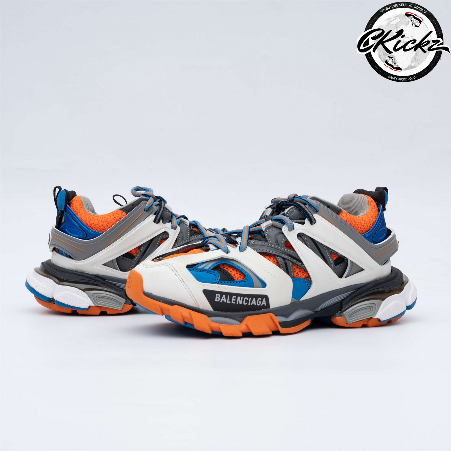 Balenci Track Orange Blue