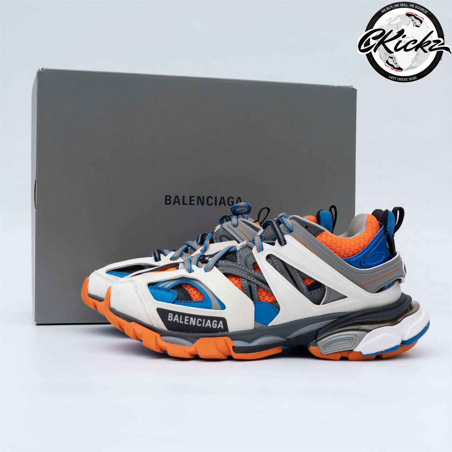 Balenci Track Orange Blue