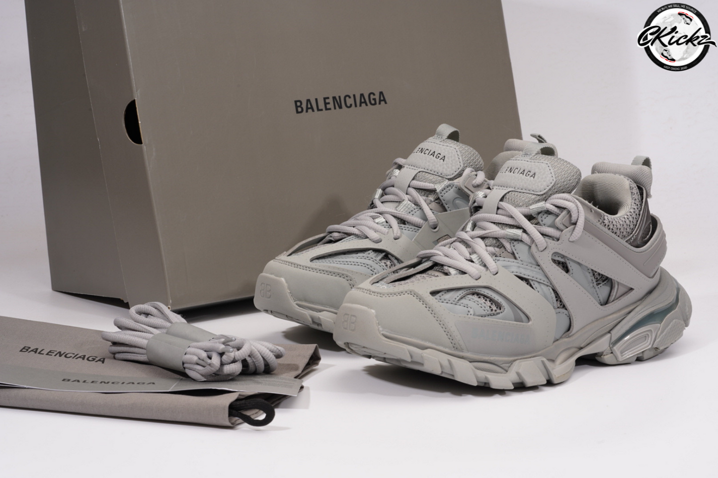 Balenci Track Triple Grey