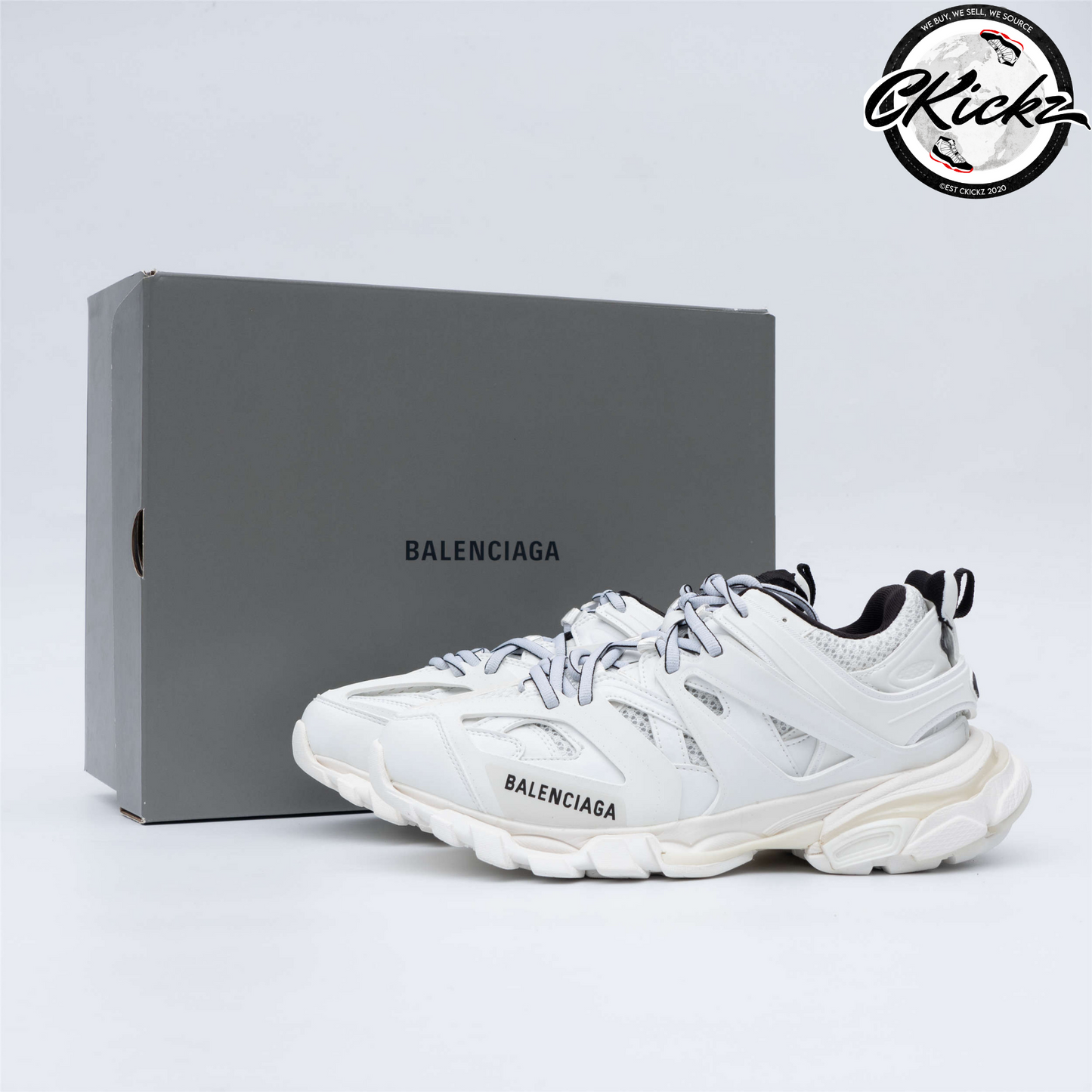 Balenci Track White Black