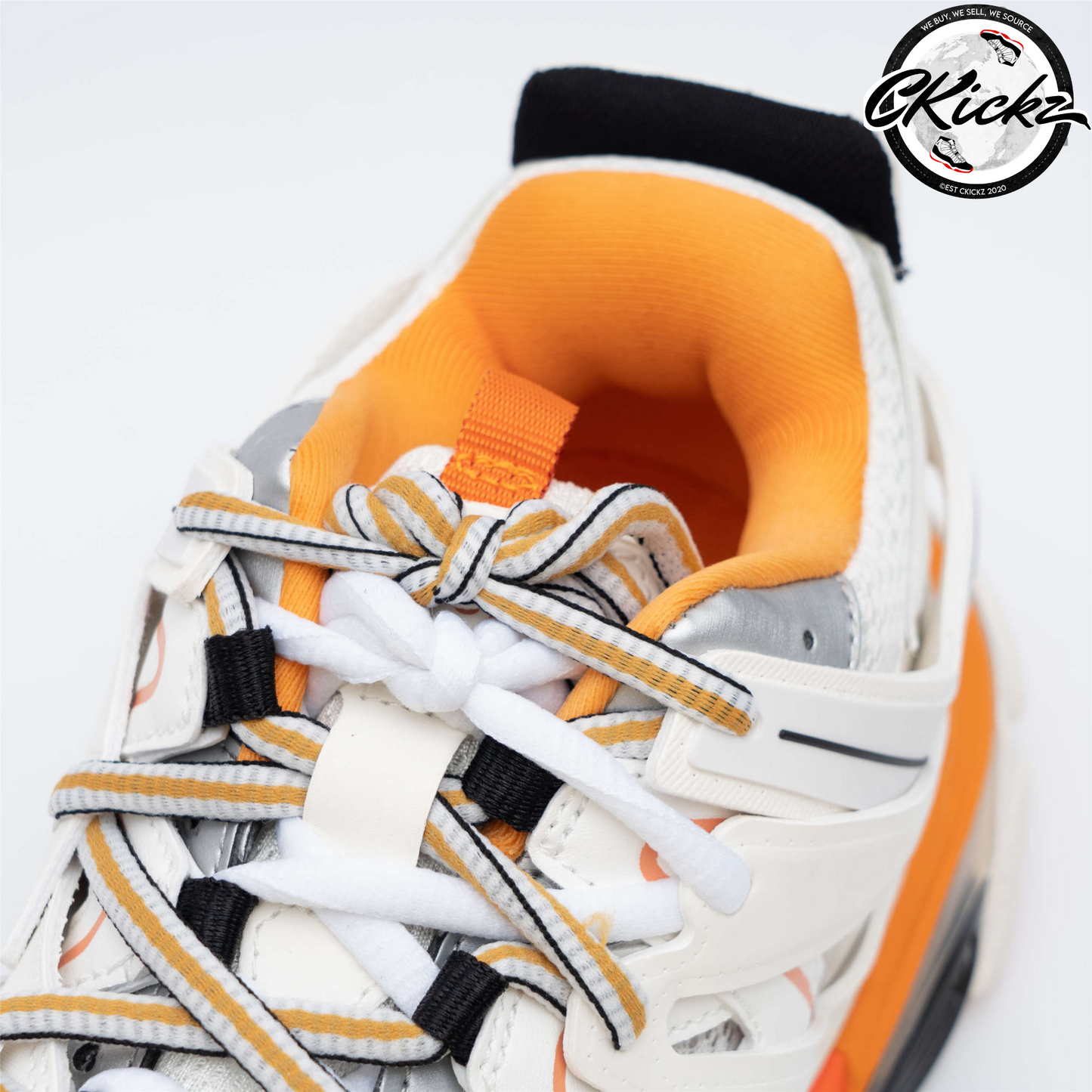 Balenci Track White Orange
