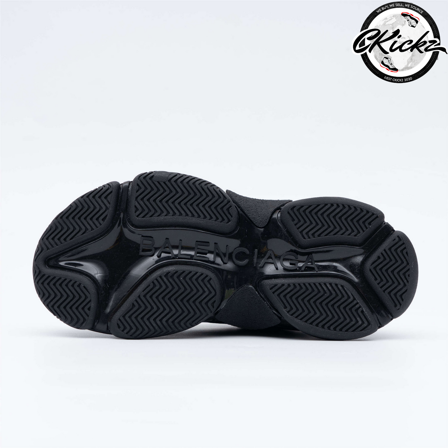 Balenci Triple S Allover Black Pink