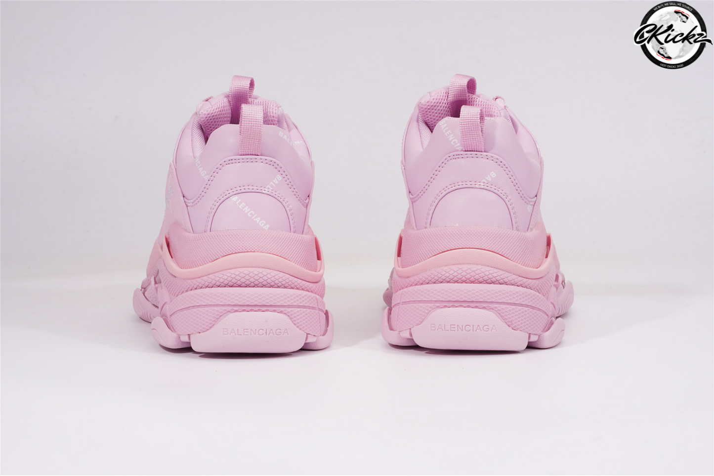 Balenci Triple S Allover Pink
