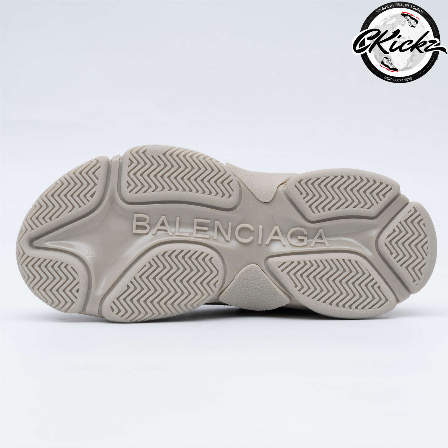 Balenci Triple S Beige