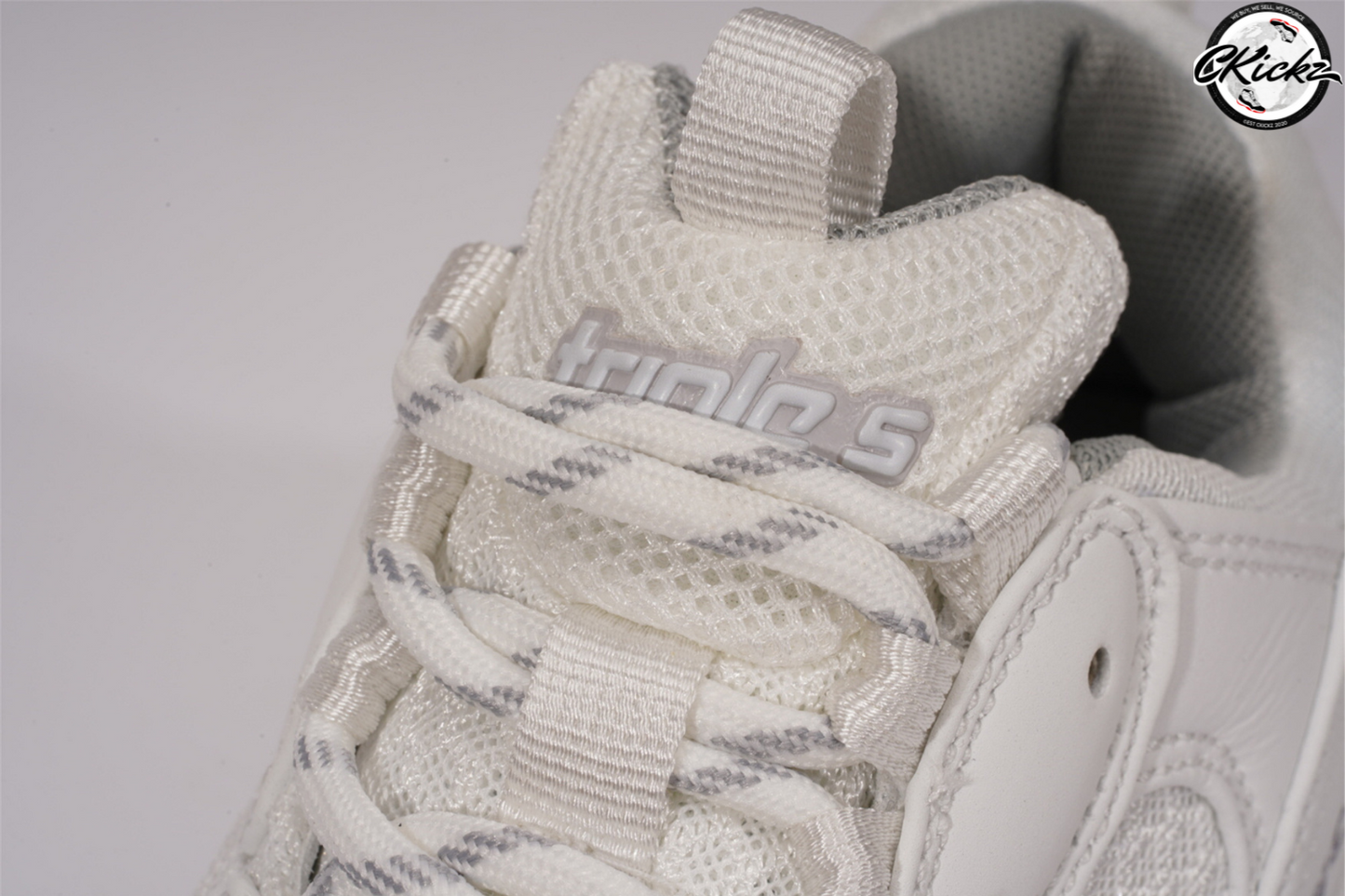 Balenci Triple S White Grey