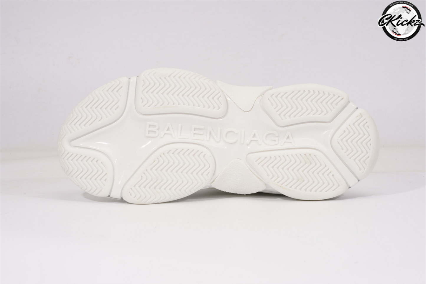 Balenci Triple S White Grey