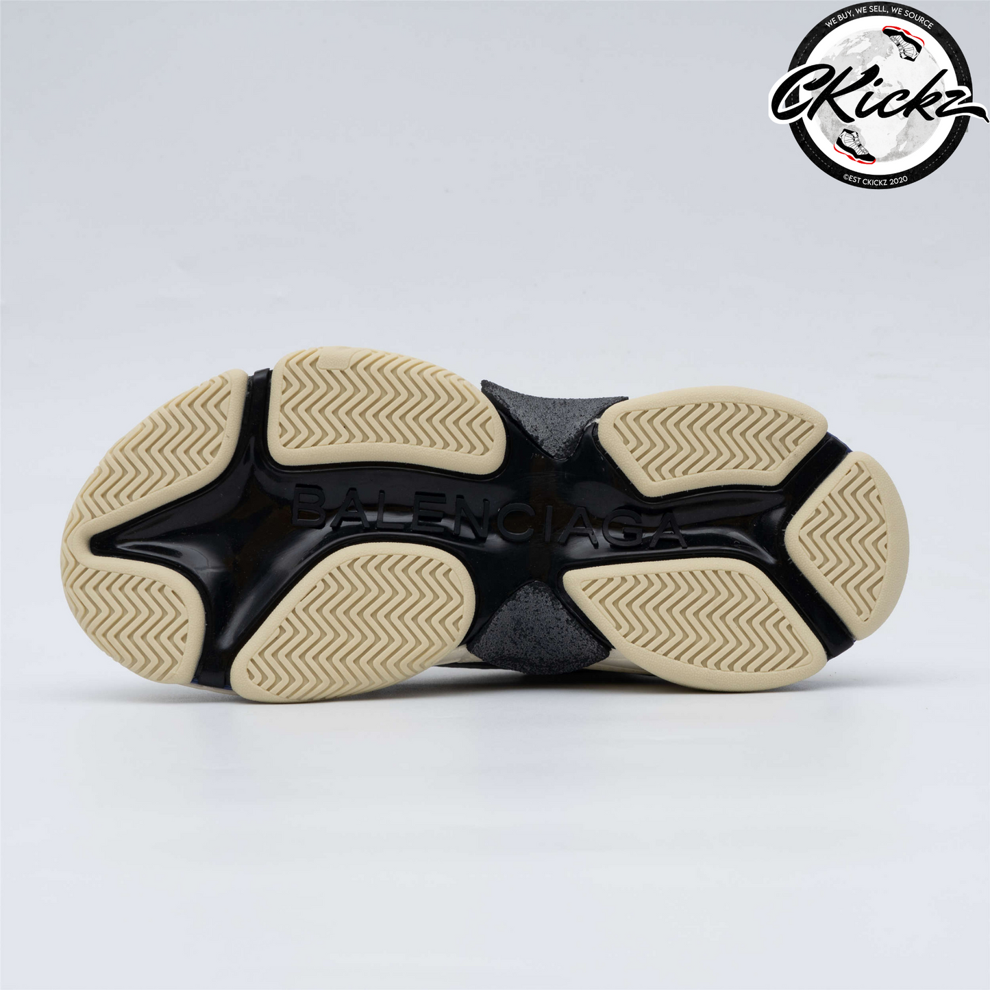 Balenci Triple S White Purple