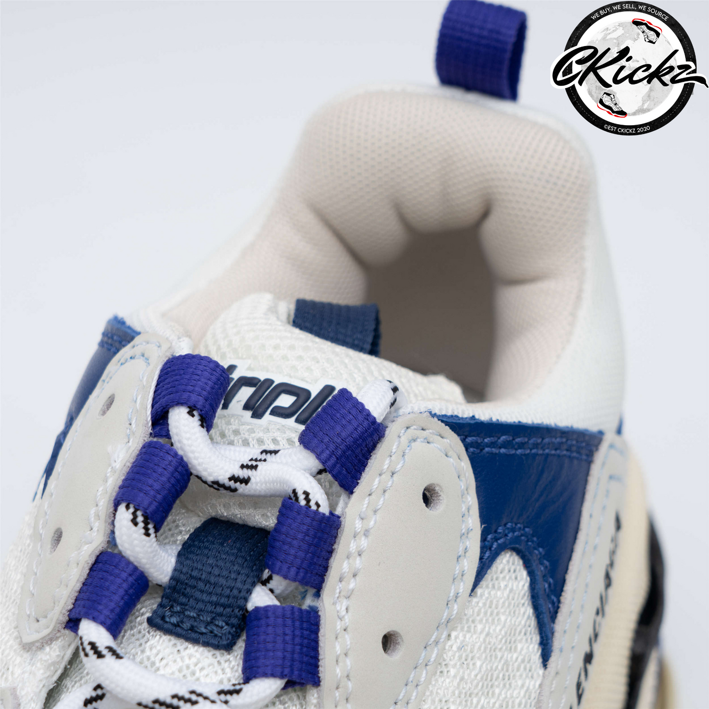 Balenci Triple S White Purple