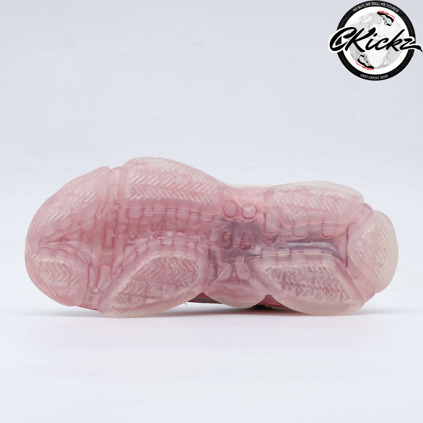 Balenci Triple S White Pink