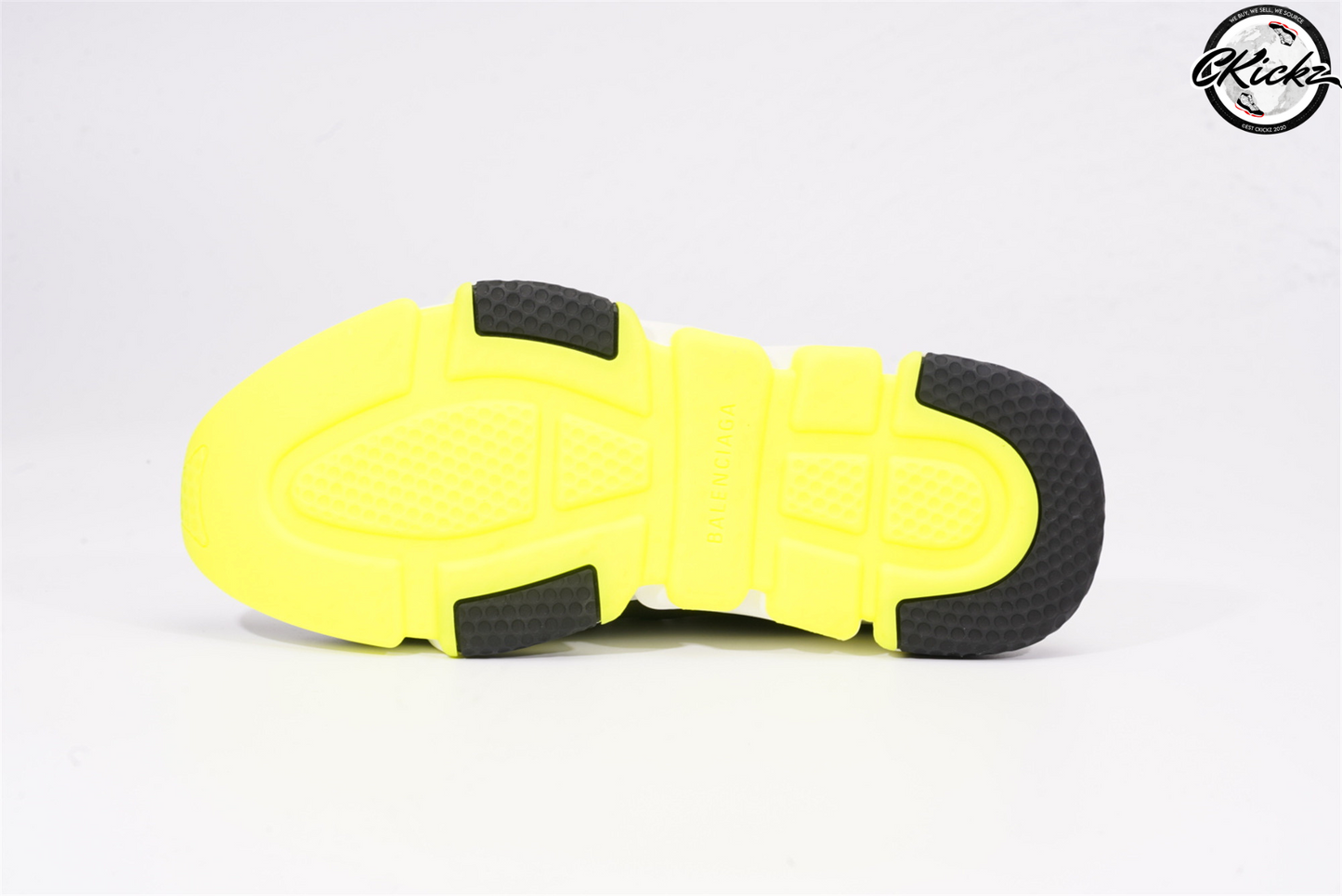 Balenci Speed Lace Up Black Yellow