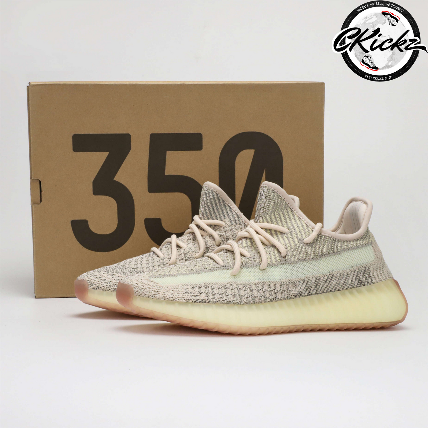 Yzy Boost 350 V2 Citrin (Reflective)