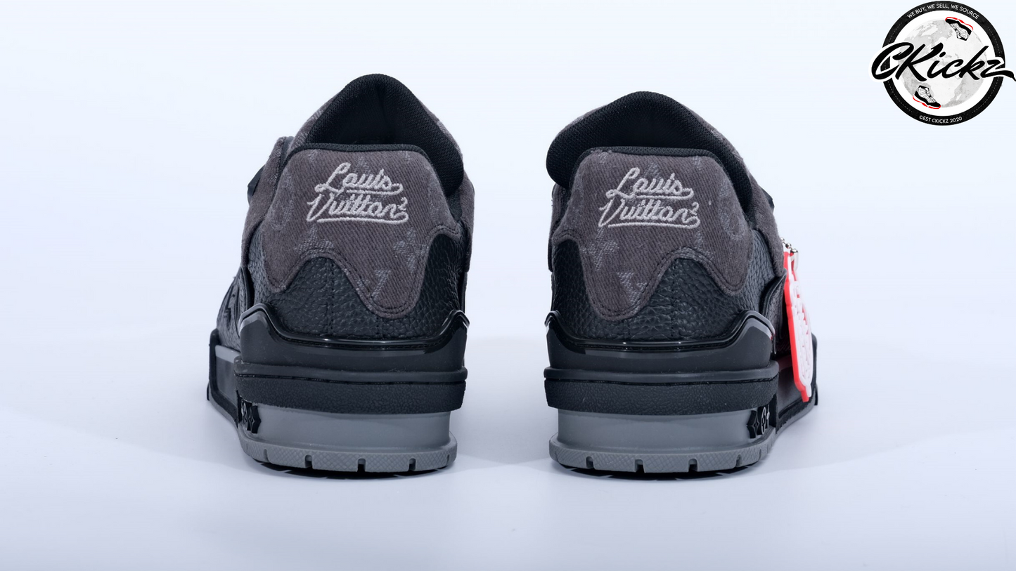Two-Tone Denim Trainers