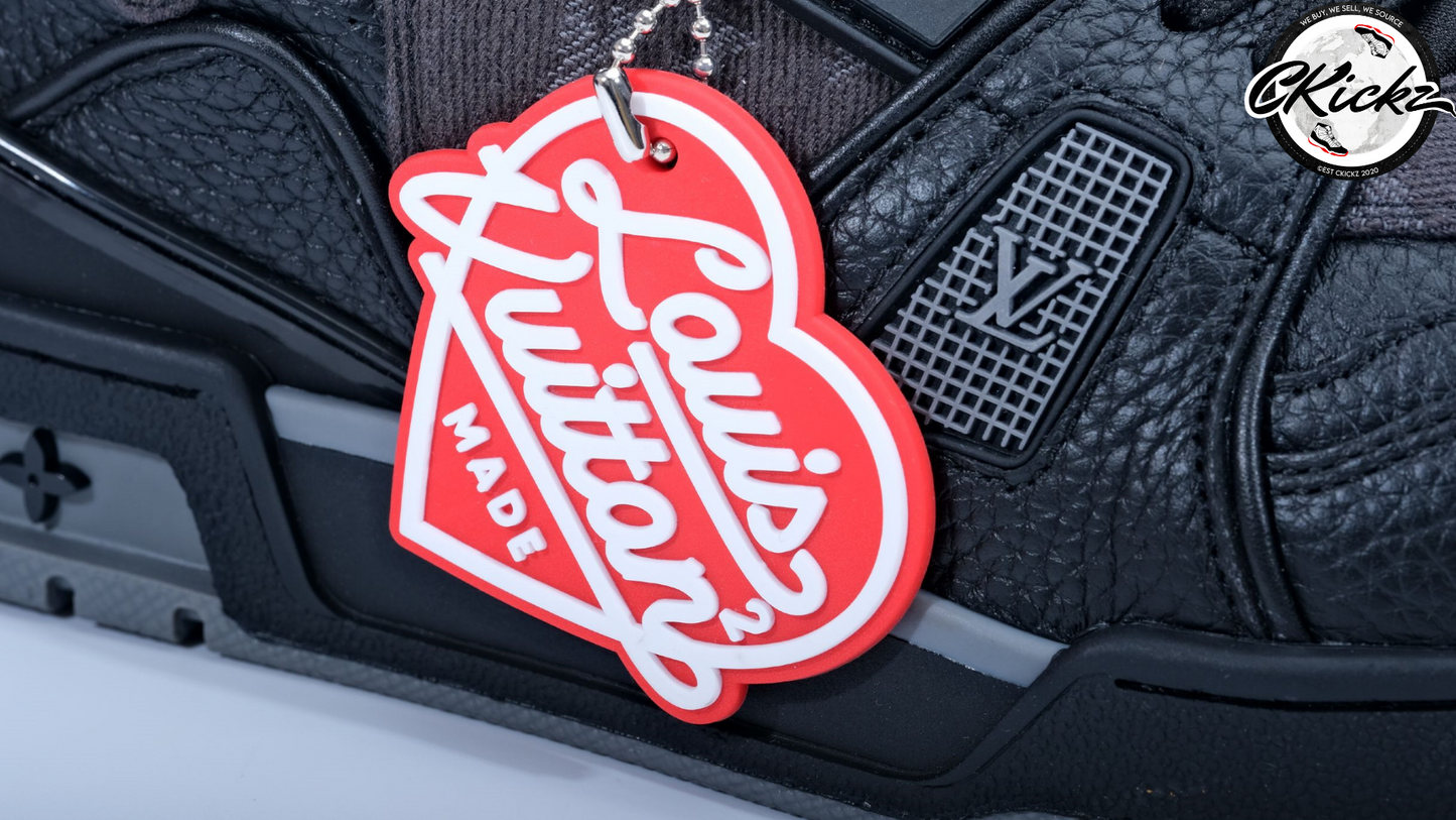 Two-Tone Denim Trainers
