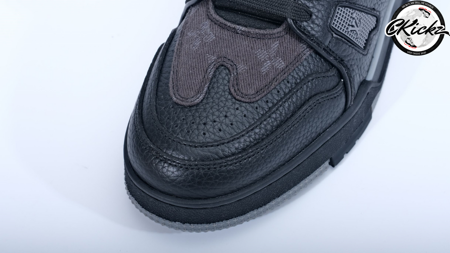 Two-Tone Denim Trainers
