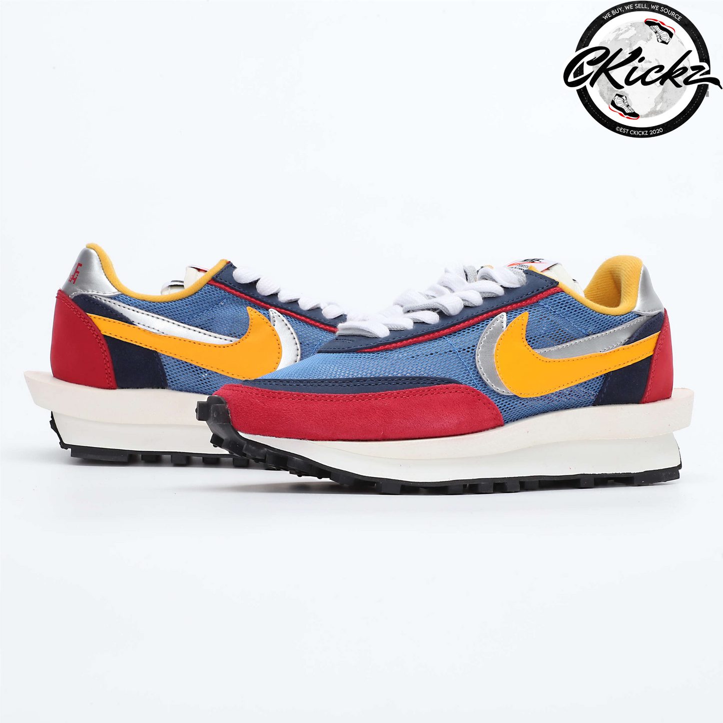 Double Stack Multi Blue Runners