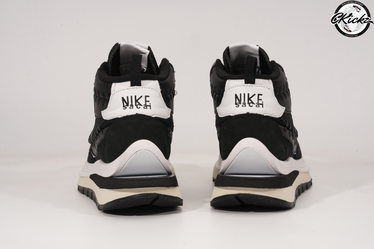 Double Stack Black/White Runners