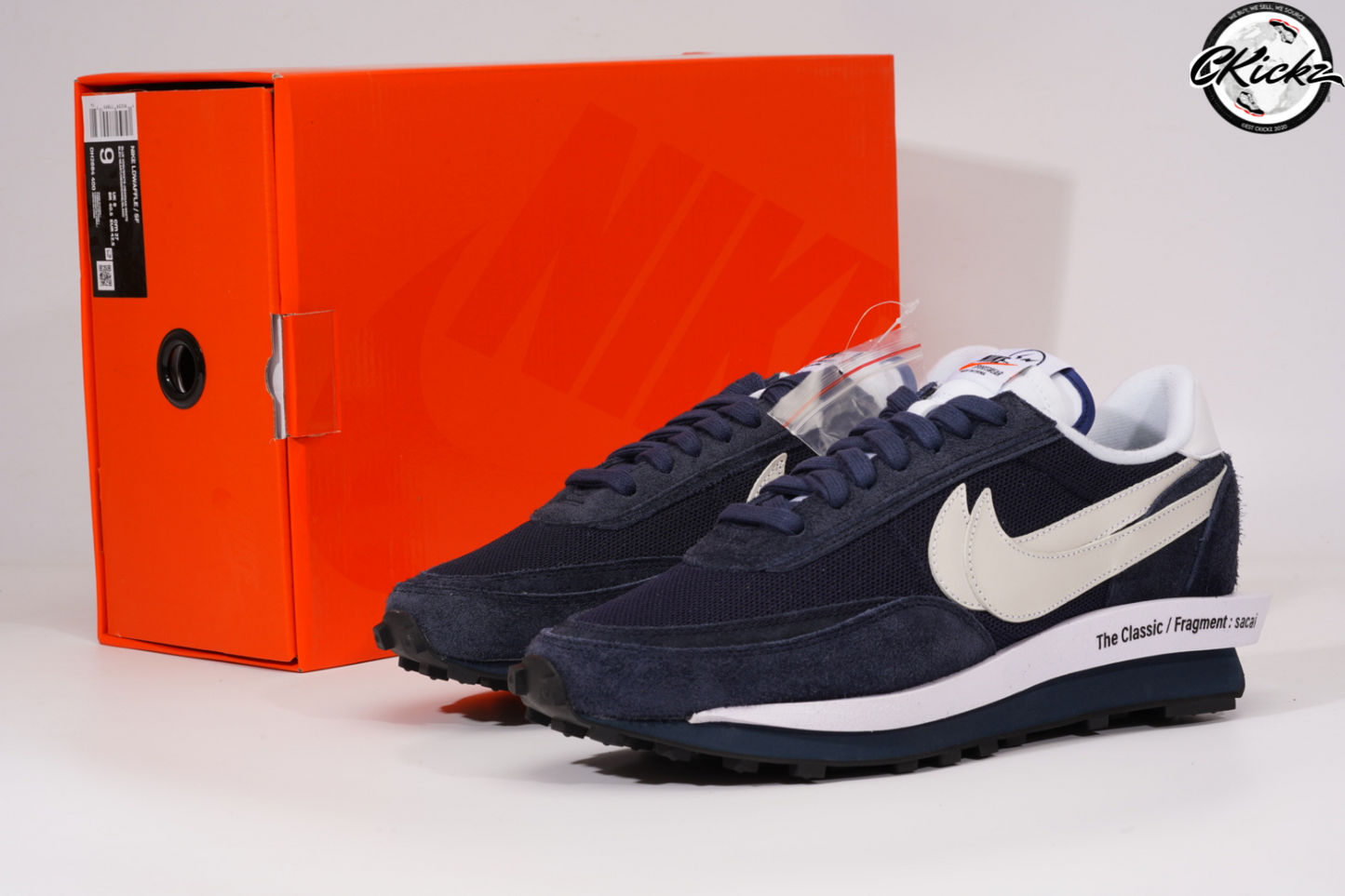 Double Stack Navy Blue Runners