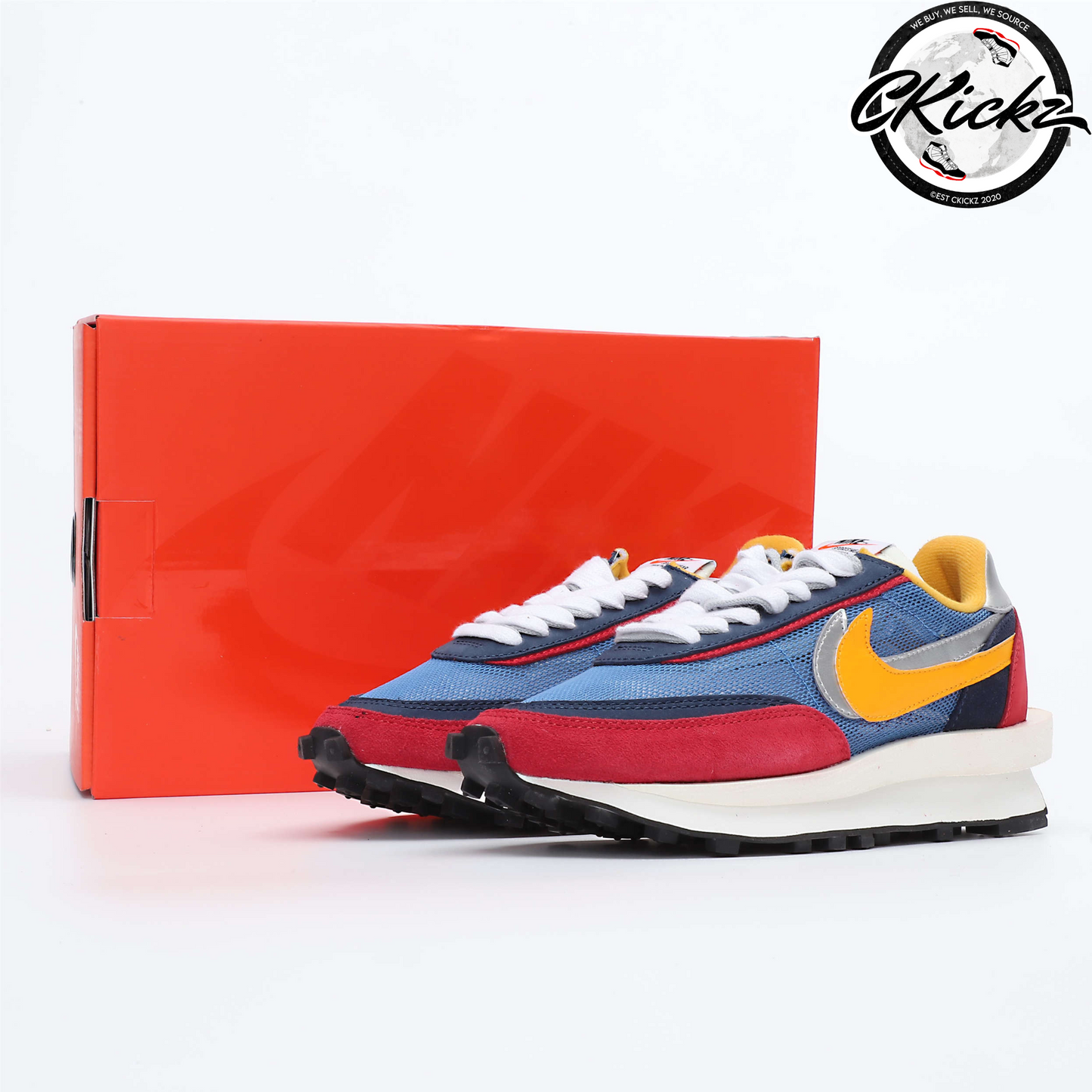 Double Stack Multi Blue Runners