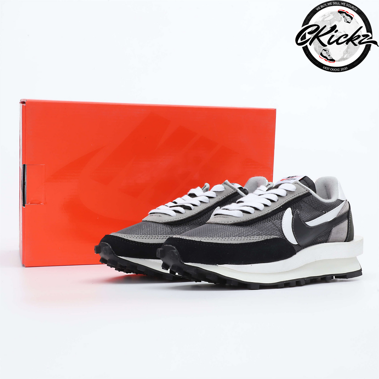 Double Stack Black/Grey Runner