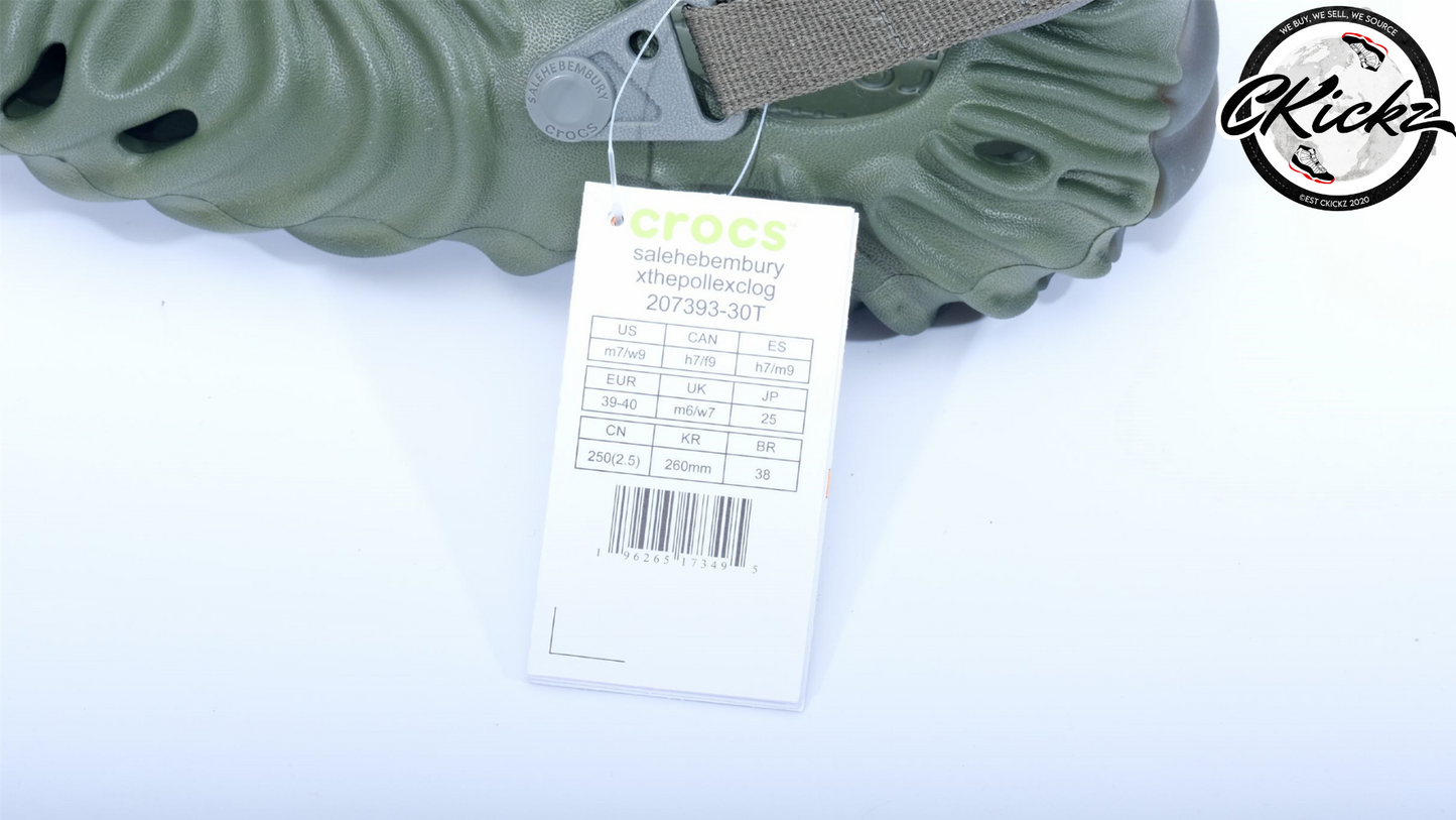 Crocs Pollex Clog X Salehe Bembury Cucumber