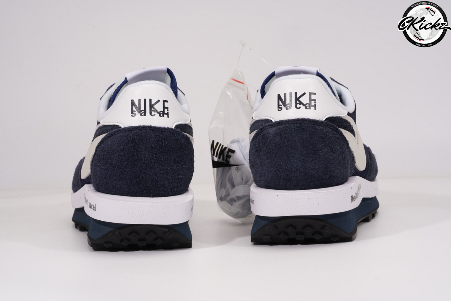 Double Stack Navy Blue Runners
