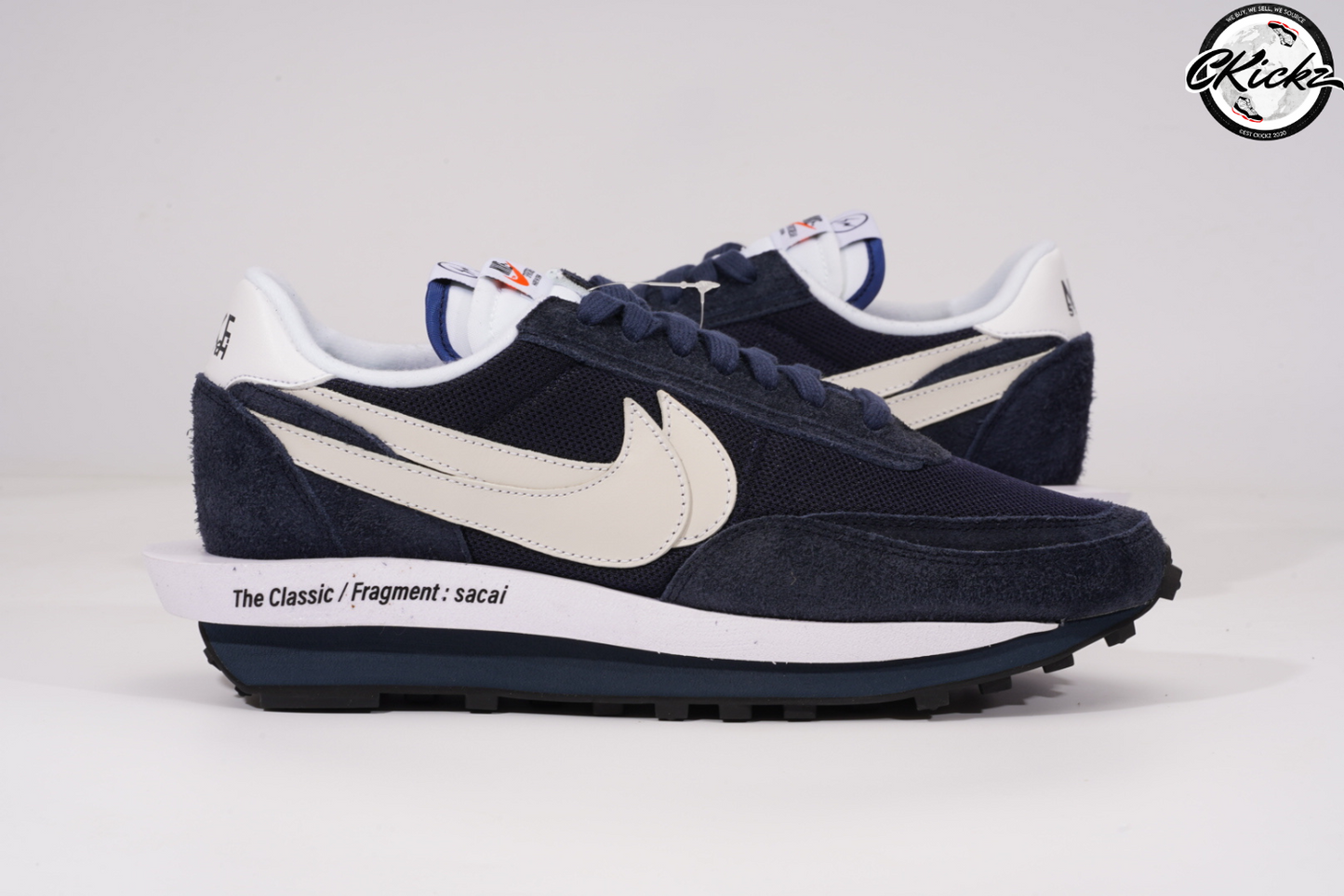 Double Stack Navy Blue Runners