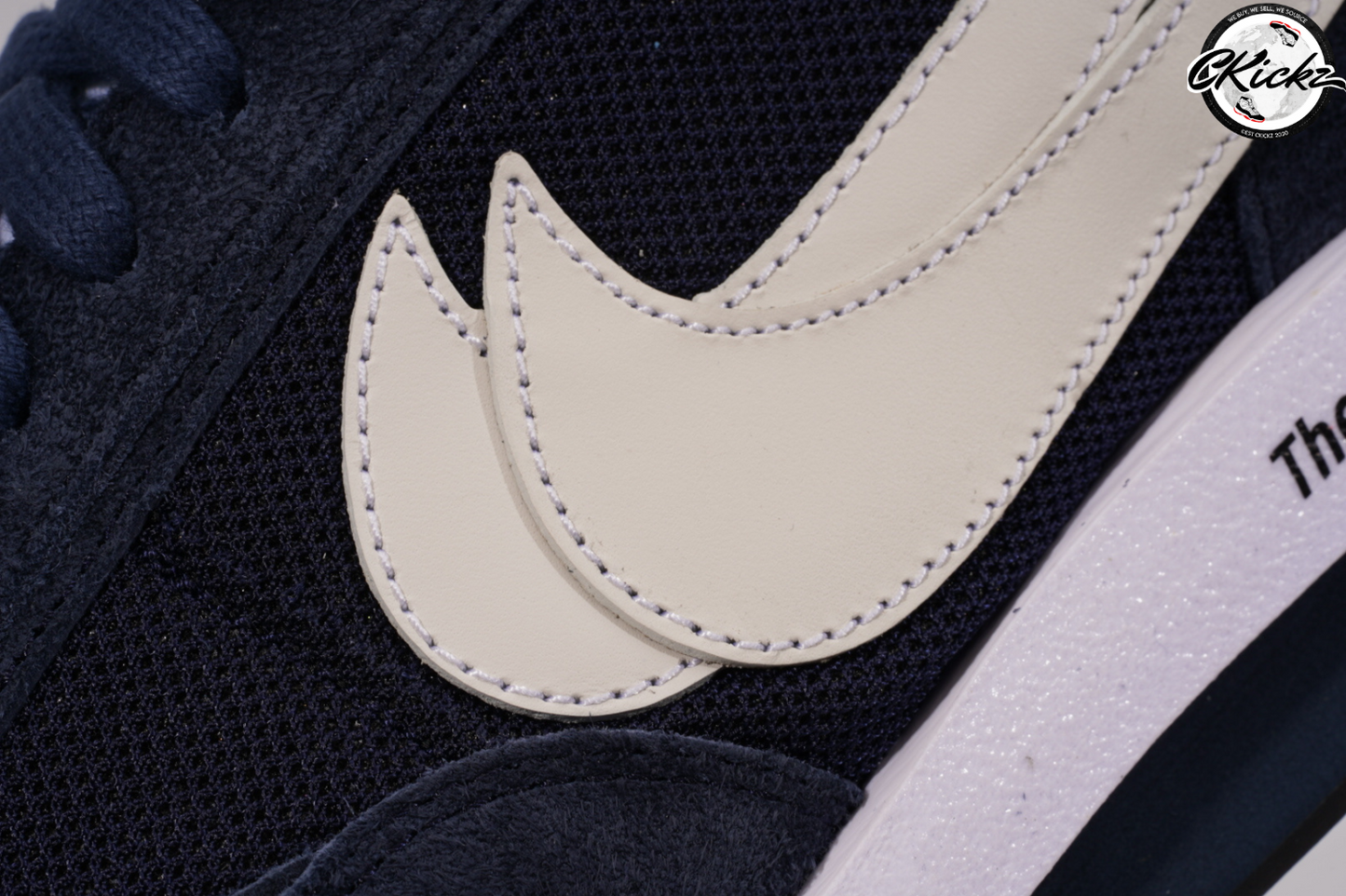 Double Stack Navy Blue Runners