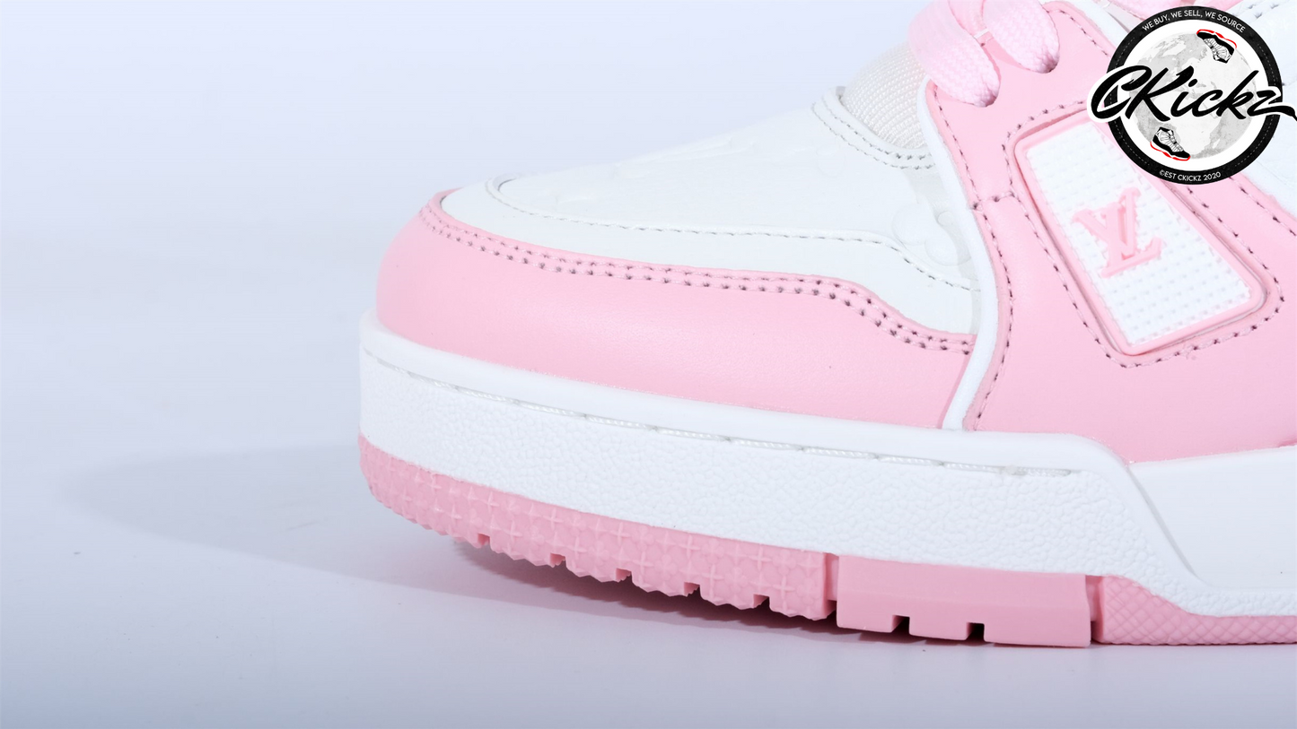 Two-Tone Low Trainers Pink/White