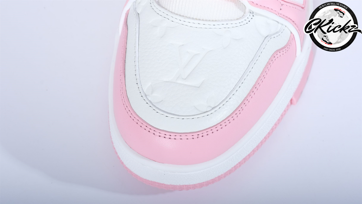 Two-Tone Low Trainers Pink/White