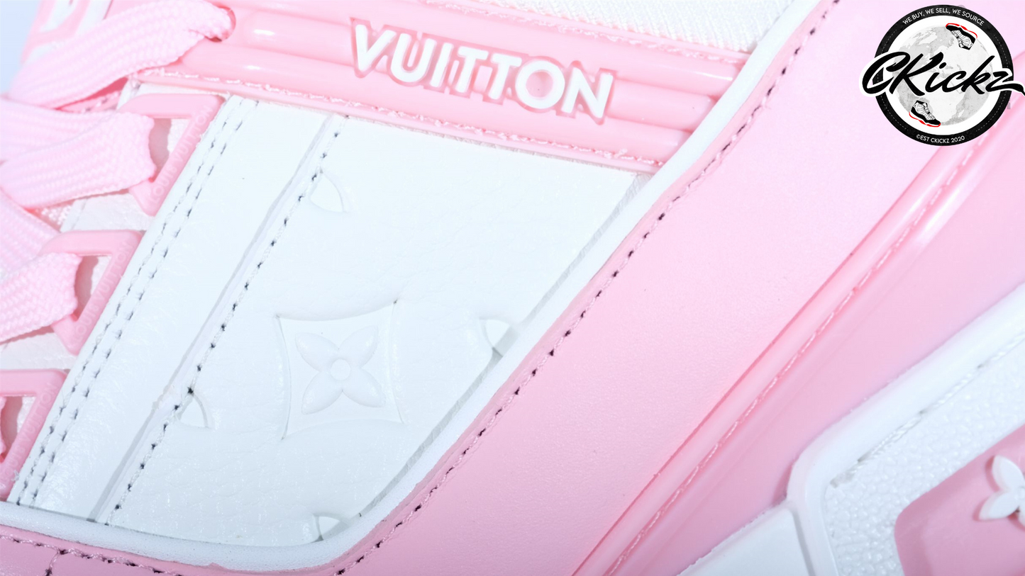 Two-Tone Low Trainers Pink/White
