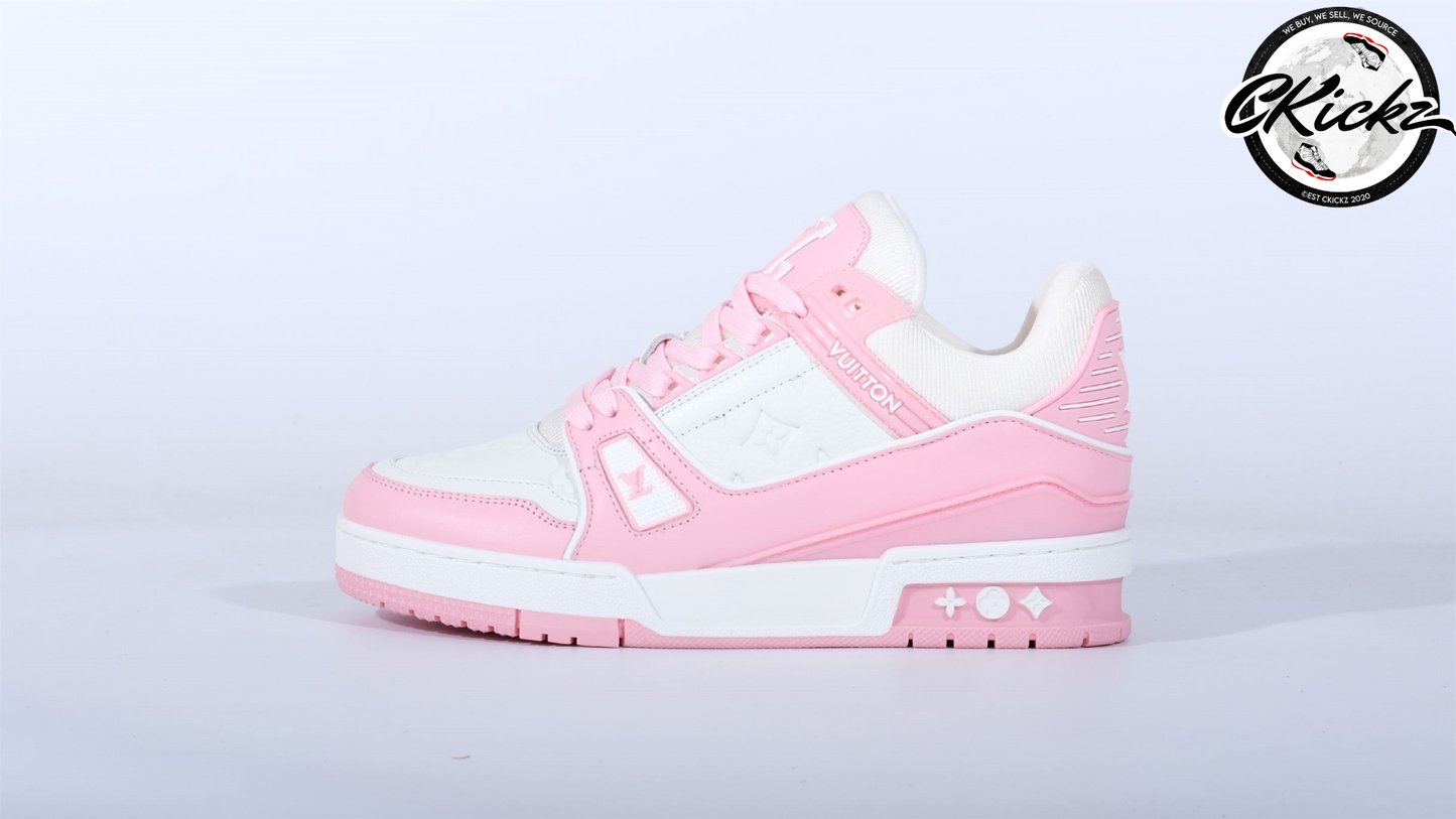Two-Tone Low Trainers Pink/White