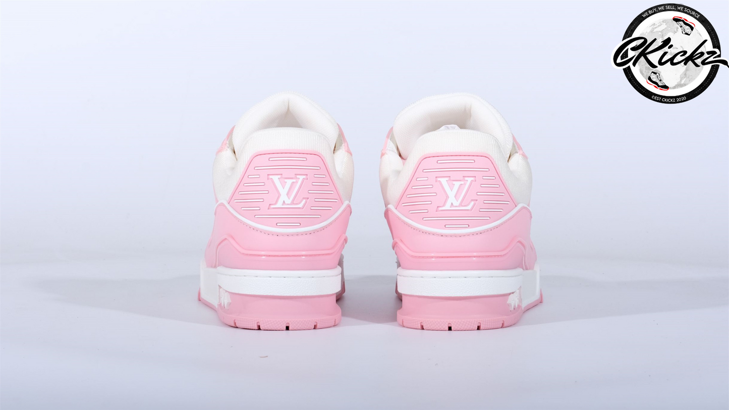 Two-Tone Low Trainers Pink/White