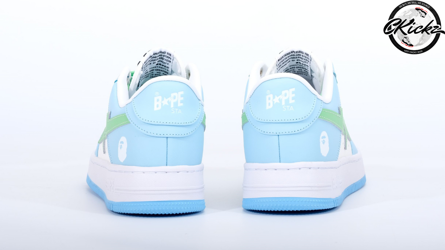 Bape STA Low Pastel Blue