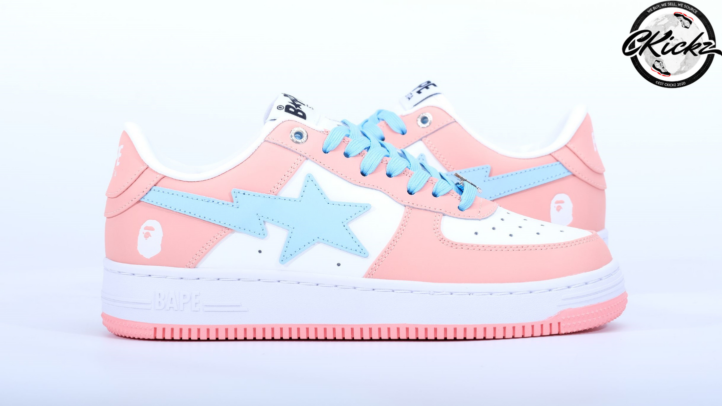 Bape STA Low Pastel Pink