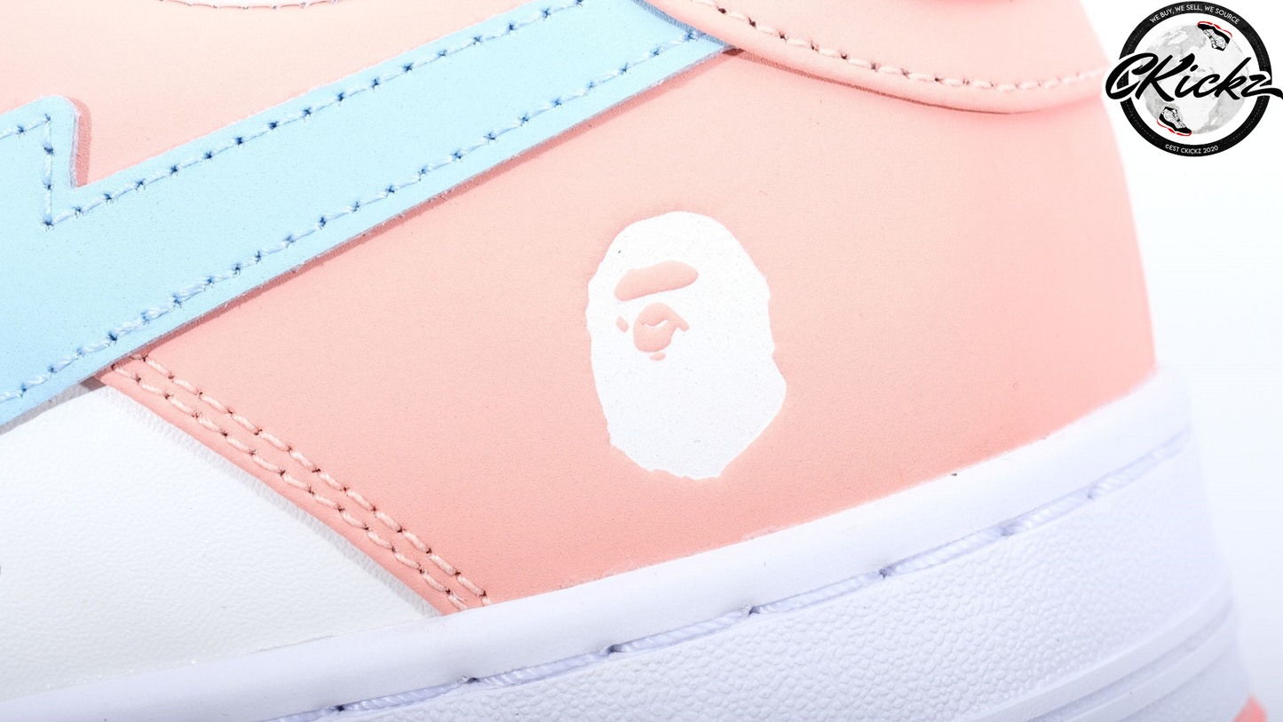 Bape STA Low Pastel Pink