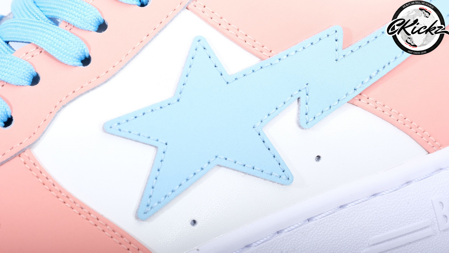 Bape STA Low Pastel Pink