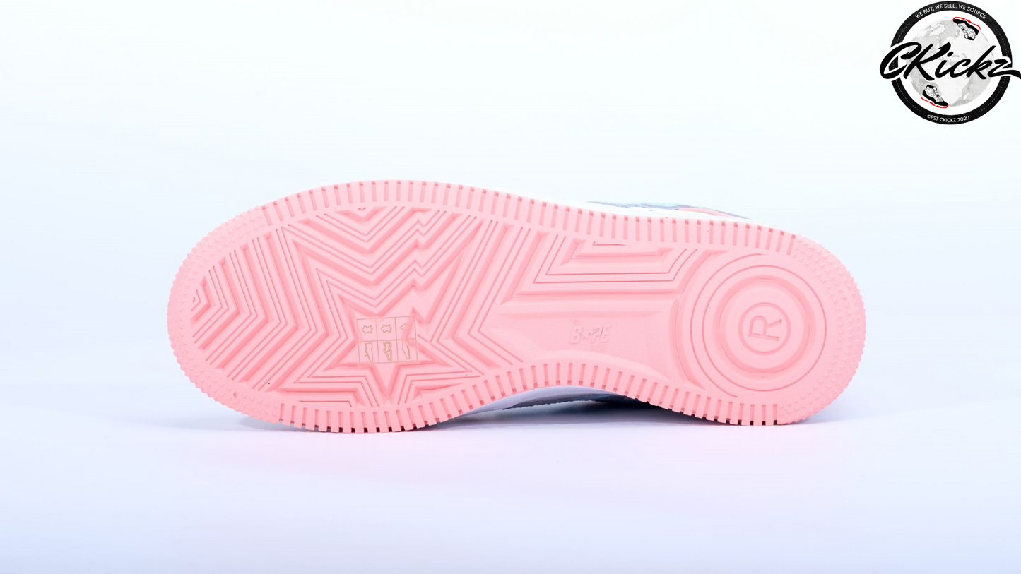 Bape STA Low Pastel Pink