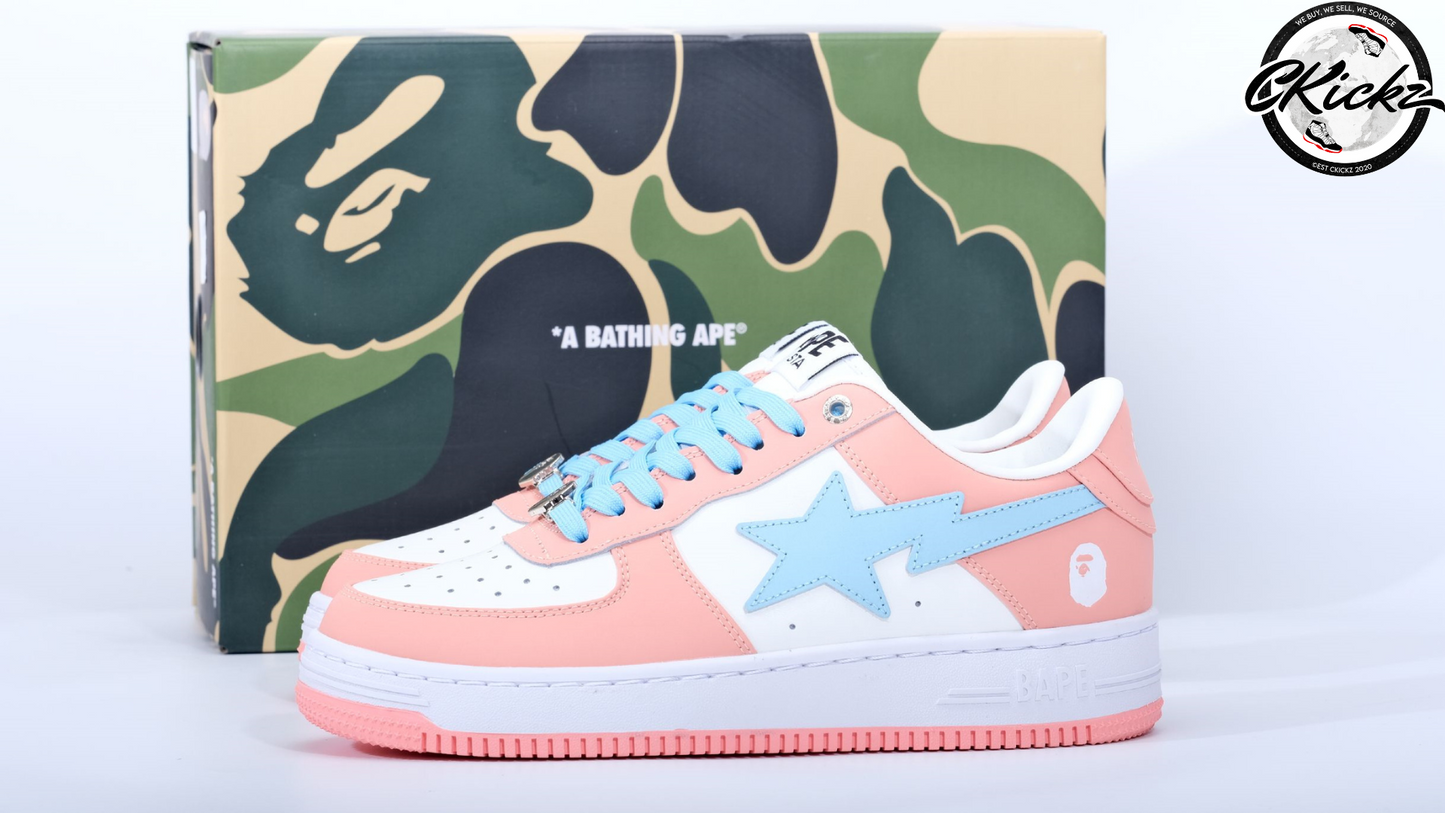 Bape STA Low Pastel Pink