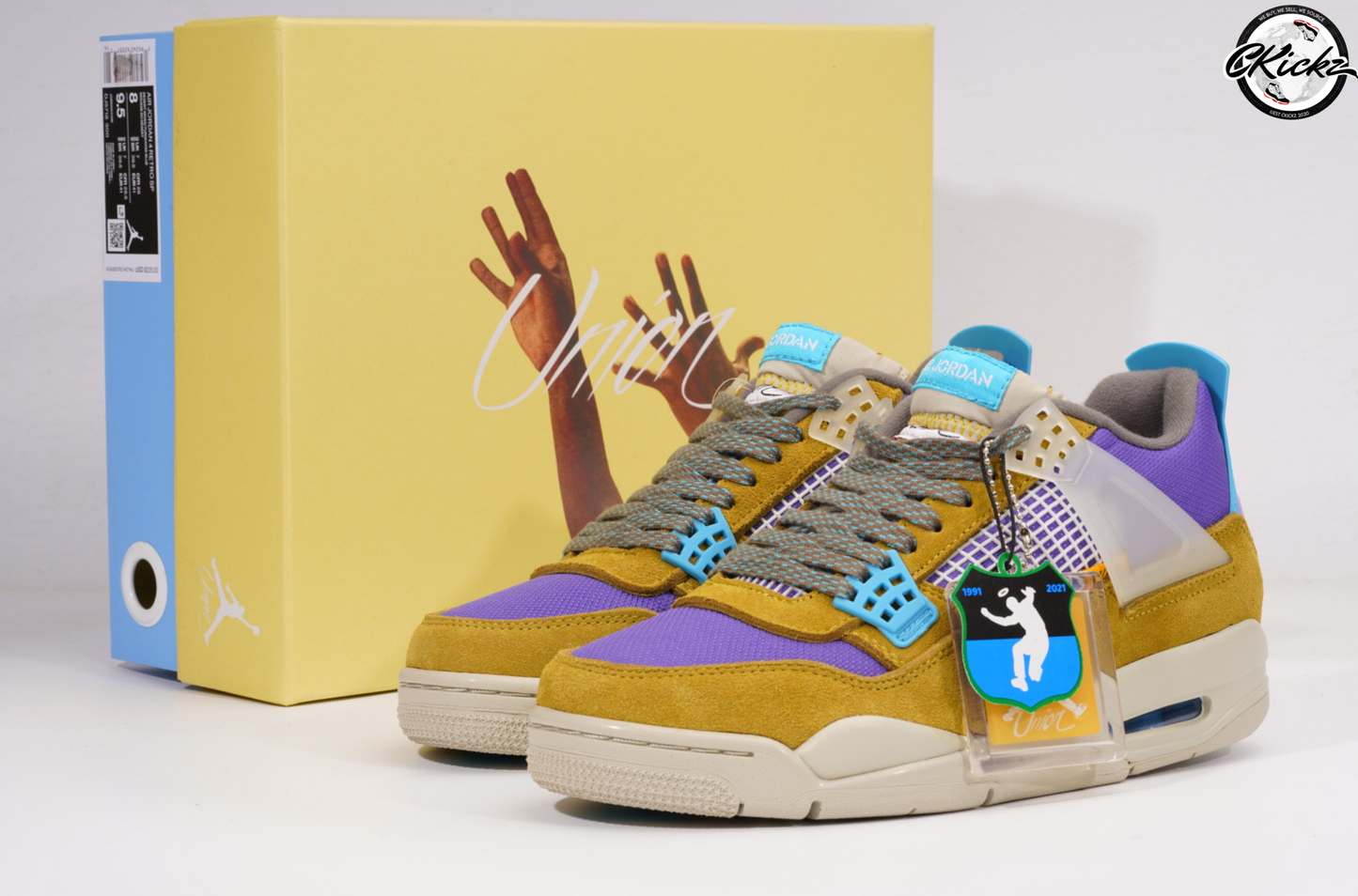 Retro Union Desert Moss Trainer