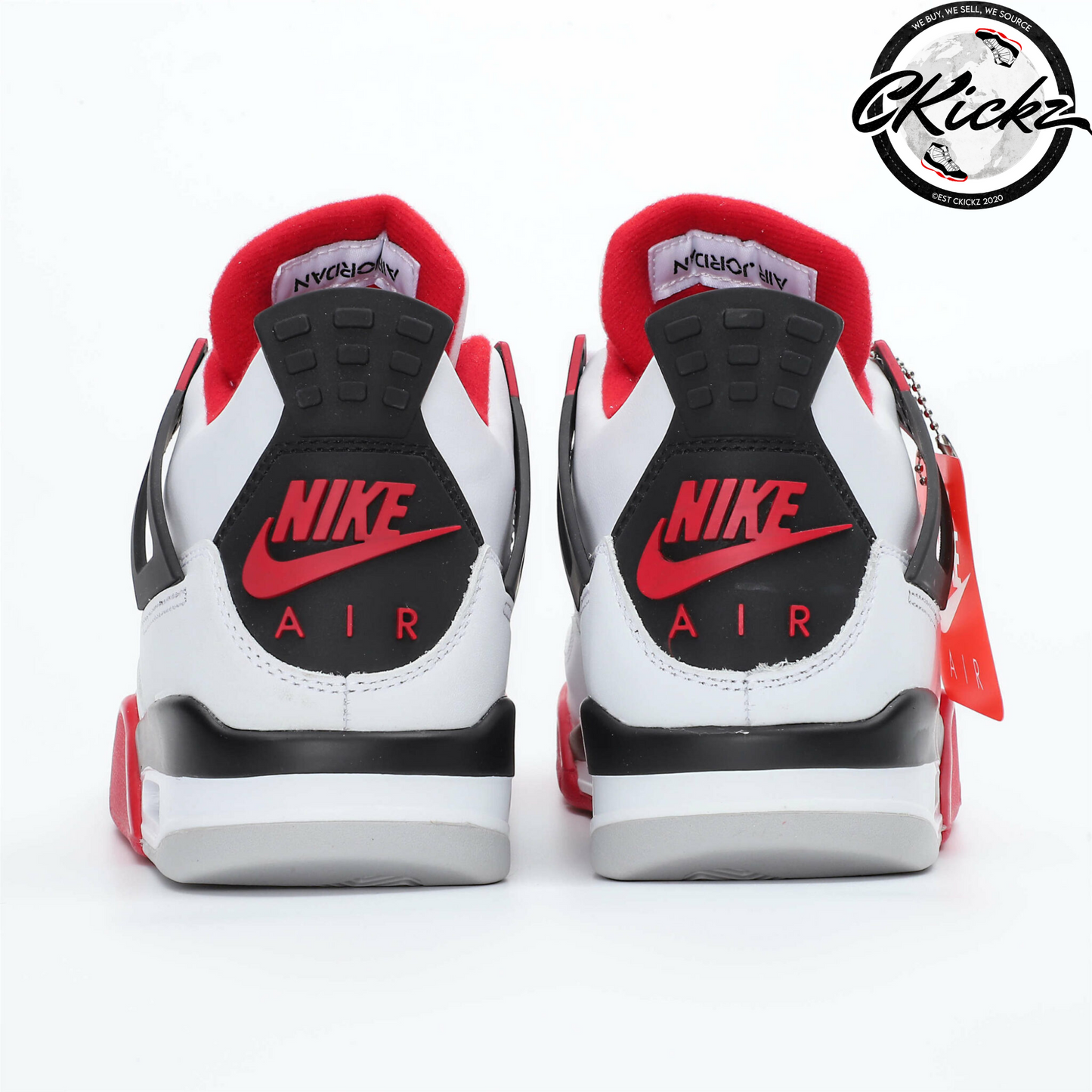Retro Fire Red Trainers